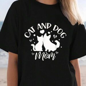 LOW STOCK cat mom shirt